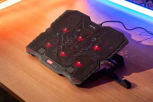 PODSTAWKA PODKŁADKA CHŁODZĄCA POD LAPTOPA 15,6' GAMINGOWA DUŻA LED HUB USB na Arena.pl