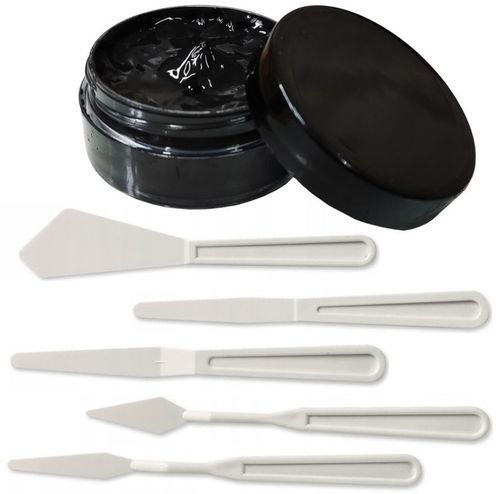 PŁYNNA SKÓRA CZARNA SZPACHLA DO RENOWACJI SKÓR SZPACHELKI na Arena.pl