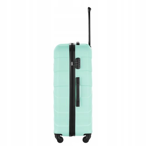 Duża WALIZKA Podróżna BAGAŻ REJESTROWANY twarda POJEMNA TORBA XXL mięta na Arena.pl