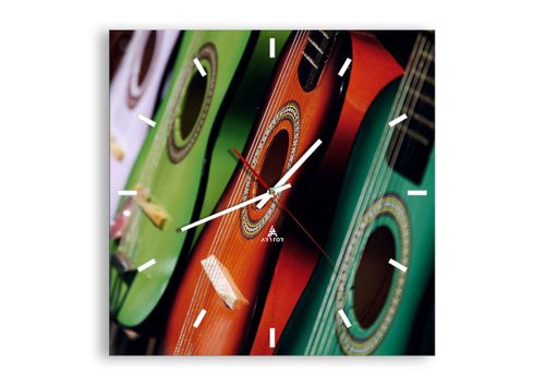 Zegar Ścienny - Gitara Muzyka Gra - 40X40 Cm - C3Ac40X40-2113 na Arena.pl