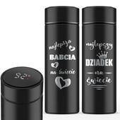 Kubek Termiczny 2x na Kawę z Grawerem Termos Prezent na Dzień Babci Dziadka