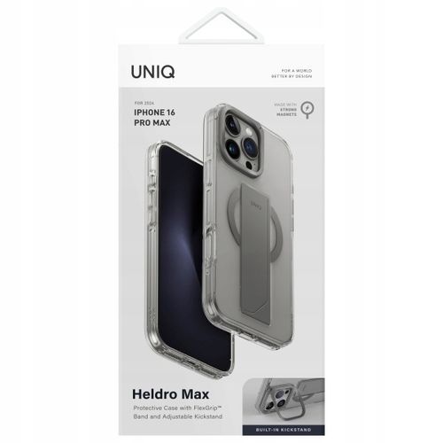ETUI DO IPHONE 16 PRO MAX UNIQ HELDRO MAX PRZEZROCZYSTE na Arena.pl