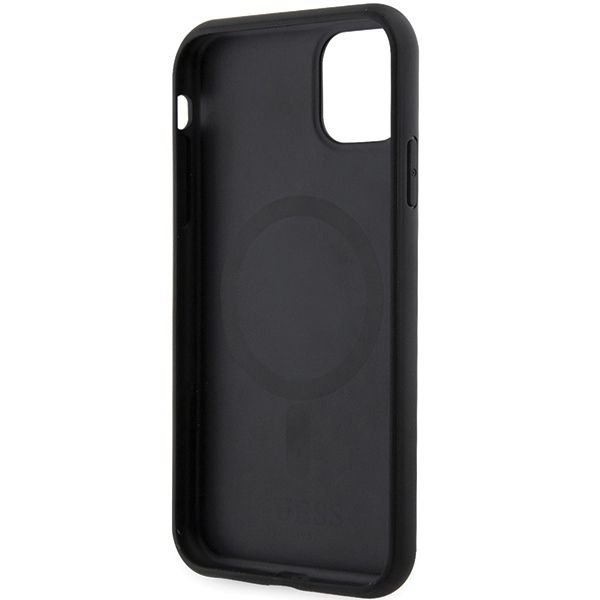 Etui Guess do iPhone 11, iPhone XR, Czarny, MagSafe zdjęcie 7
