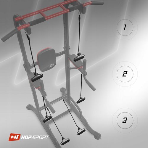 Stacjonarne poręcze treningowe regulowane drążek do ćwiczeń brzucha dipów na Arena.pl
