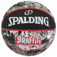 SPALDING GRAFFITI PIŁKA DO KOSZYKÓWKI GUMOWA 7 STREETBALL NA ORLIK