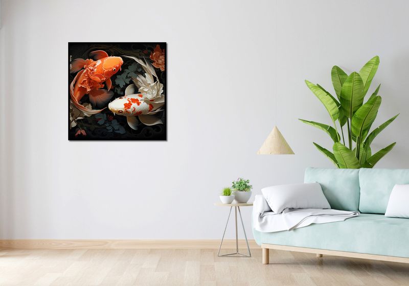 Plakat 80x80cm Harmonijny Taniec zdjęcie 4