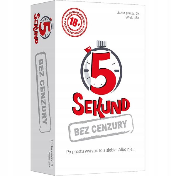 GRA 5 SEKUND BEZ CENZURY REKLAMA 01559 zdjęcie 1