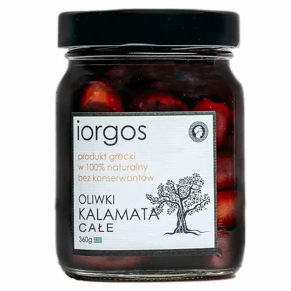 Oliwki Kalamata Iorgos Całe Premium, 360g zdjęcie 1