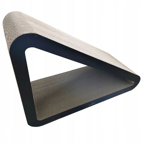 Drapak dla kota Trójkąt XXL | czarny | 77x69x47x30 cm | Mruu&Pruu na Arena.pl