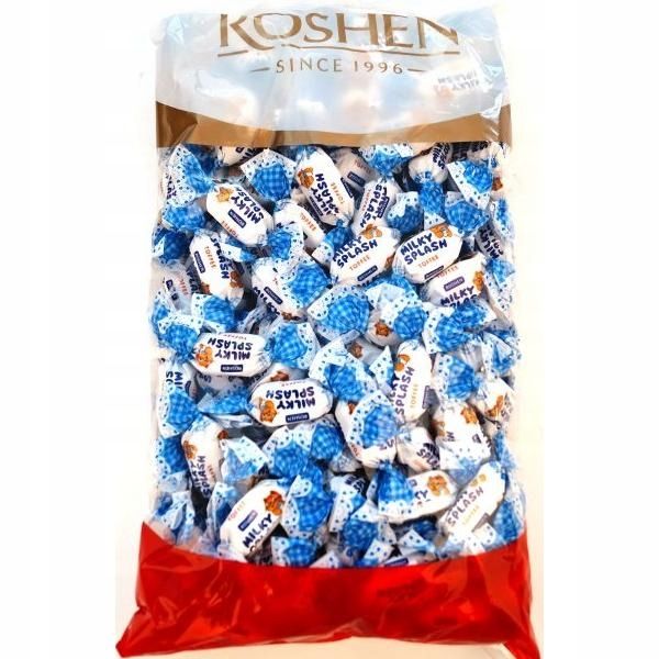 CUKIERKI MILKY SPLASH TOFFI ROSHEN 1 kg zdjęcie 6