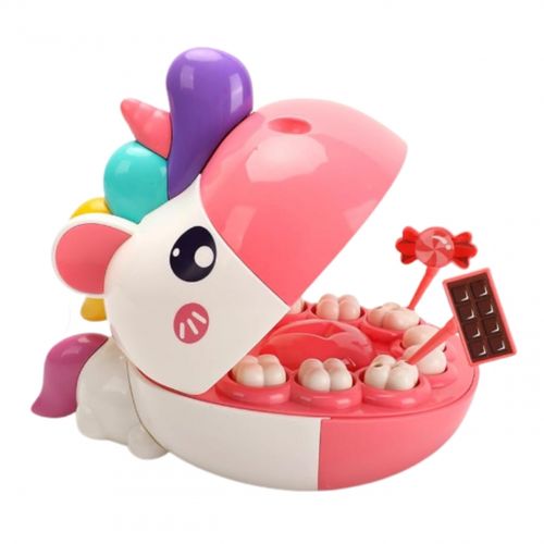 WOOPIE Zestaw Małego Dentysty Głowa Jednorożca Akcesoria na Arena.pl