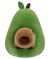 KAPIBARA W AWOKADO 2W1 PLUSZAK ZABAWKA MASKOTKA PLUSZOWA PRZYTULANKA 30 CM