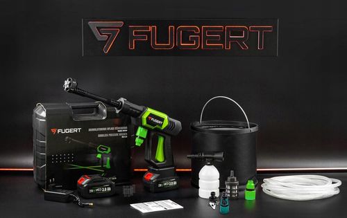 MYJKA CIŚNIENIOWA AKUMULATOROWA BEZPRZEWODOWA 2XAKU 21V MULTI DYSZA na Arena.pl