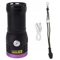 LATARKA UV 365nm LED 80W , BURSZTYN, KLIMA, KONTRAST, MOCZ
