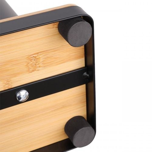 Zestaw łazienkowy czarny kosz na śmieci 3L stojak na papier szczotka WC na Arena.pl