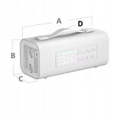 Jump Starter Booster Kompresor Samochodowy Dmuchawa Powerbank