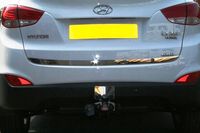 Hyundai IX35 - LISTWA CHROM Klapa chromowana ochronna bagażnik Tył 4