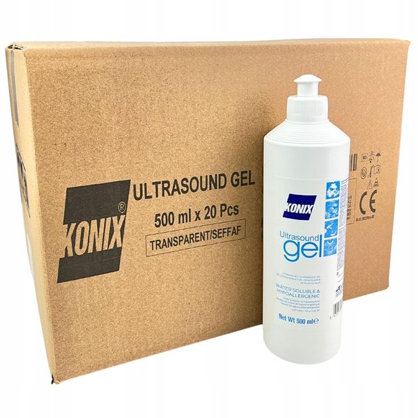 ŻEL DO USG KONIX 500ml BEZBARWNY zdjęcie 2