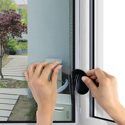 Moskitiera Apalus 120 x 240 na drzwi balkonowe 2 szt. czarna na Arena.pl