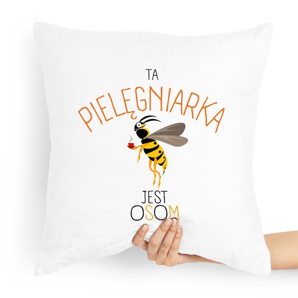 Poduszka Prezent Dla Pielęgniarki Jest Osom Z Nadrukiem Ze Zdjęciem zdjęcie 1