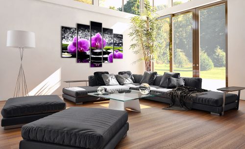 Obraz Na Płótnie - Storczyk Kamień - 150X100 Cm - Ea150X100-2658 na Arena.pl