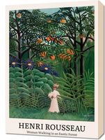 Obraz 50x70cm Design Exotic Forest, Rousseau Vintage do Salonu