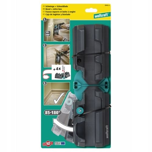 WOLFCRAFT Regulowana skrzynka uciosowa do listew przypodłogowych na Arena.pl