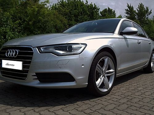 Audi A6 C7 - Listwy CHROM Boczne Bok Drzwi Tuning na Arena.pl