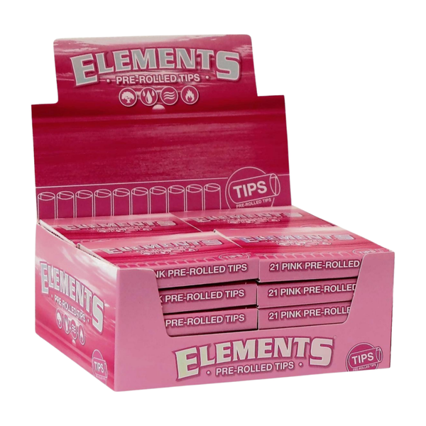 skręcone filterki elements pink - 21 szt. zdjęcie 2