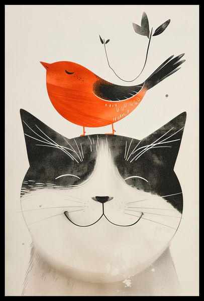 Plakat 40x60cm Pyzaty Przyjaciel zdjęcie 2