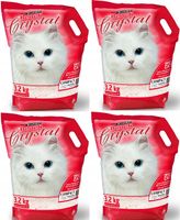 Benek Crystal Compact 4x7,6L Drobnoziarnisty Silikonowy żwirek dla