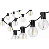 Girlanda LED solarna 15m 15x E12 2700K pilot