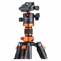 2 x K&F Concept Statyw BH-28L Tripod Na Aparat Srojak Uchwyt Z Włókna Węglo