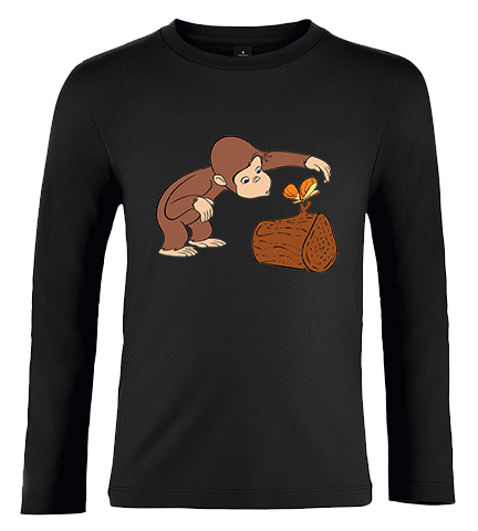 Koszulka z dł.rękaw. Ciekawski George zdjęcie 1