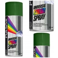 LAKIER ZIELONY POŁYSK PULSAR SPRAY RAL 6002 400 ml