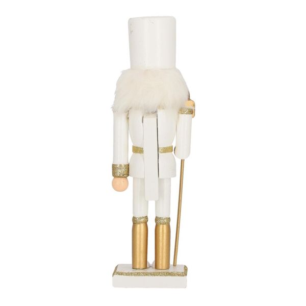 Dziadek do orzechów William 1 25cm biały zdjęcie 8