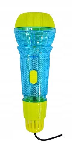 Mikrofon karaoke echo bezprzewodowy dla dzieci 25cm mix kolorów na Arena.pl