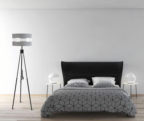 Lampa podłogowa z abażurem Stefania na Arena.pl