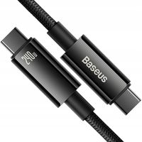 BASEUS MOCNY KABEL USB-C SZYBKIE ŁADOWANIE PRZEWÓD TYP-C 240W PD 3.1 QC 1M