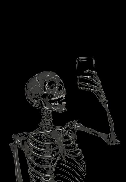 Plakat 68x98cm Selfie Poza Czasem zdjęcie 1