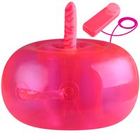 Figlarny Fotel Miłości Z Penisem I Wibracjami RÓŻOWY