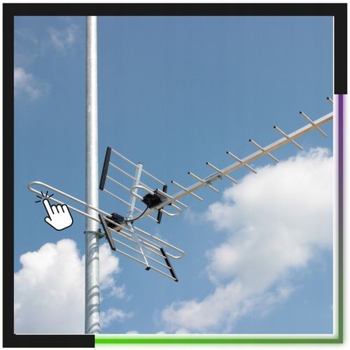 Antena do TV naziemnej zewnętrzna DVB-T2 MUX-8 4K LTE kierunkowa COMBO na Arena.pl