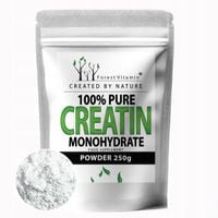 Kreatyna 250g CREATINE POWDER CZYSTA W PROSZKU BEZ DODATKÓW SIŁOWNIA MASA