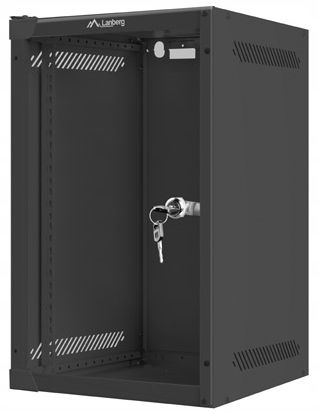 9U Szafa RACK wisząca 10" czarna Lanberg na Arena.pl