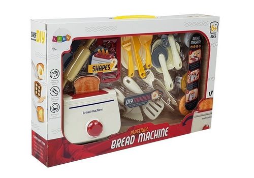 TOSTER ZESTAWDLA NAJMŁODSZYCH  CIASTOLINA 4 KOLORY na Arena.pl