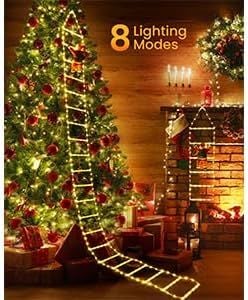 ŁAŃCUCH ŚWIETLNY LED ŚW MIKOŁAJ NA DRABINIE 3 METRY DEKORACJA ŚWIĄTECZNA na Arena.pl