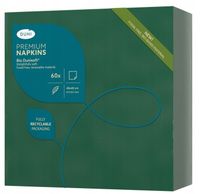 SERWETKI FLIZELINOWE 40 X 40 CM ZIELONE BIO-DUNISOFT 60 SZT