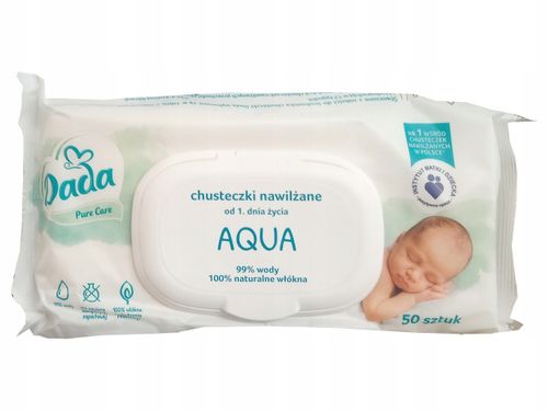 Chusteczki nawilżane Dada Pure Care Aqua na Arena.pl