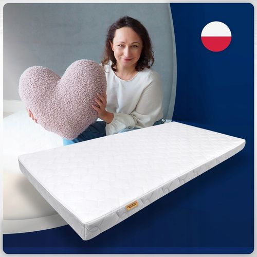 Materac 90x180 ANTYALERGICZNY dziecięcy piankowy TWARDY 180x90 dla dziecka na Arena.pl
