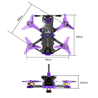 Dron FPV Flywoo Firefly 20PRO 4S Drone Kit Analog - PNP